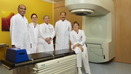 Das Ärzte-Team der Klinik für Radioonkologie und Strahlentherapie
