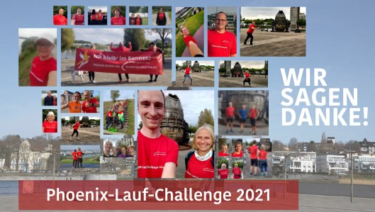 Phoenix-Lauf-Challenge 2021 - Wir sagen danke 