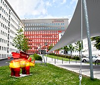 Simulation neue Fassade Knappschaftskrankenhaus Dortmund