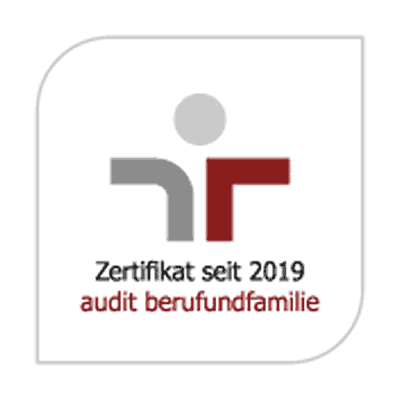 Zertifikat seit 2019 audit berufundfamilie