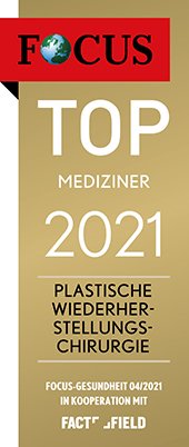 Focus Siegel Top Mediziner 2021 Plastische Wiederherstellungschirurgie