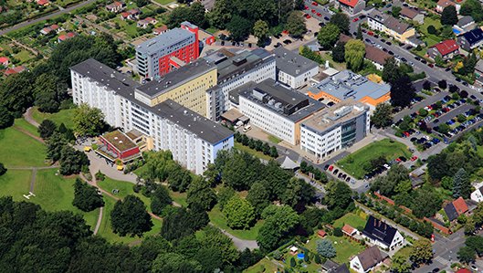 Luftaufnahme Knappschaftskrankenhaus Dortmund